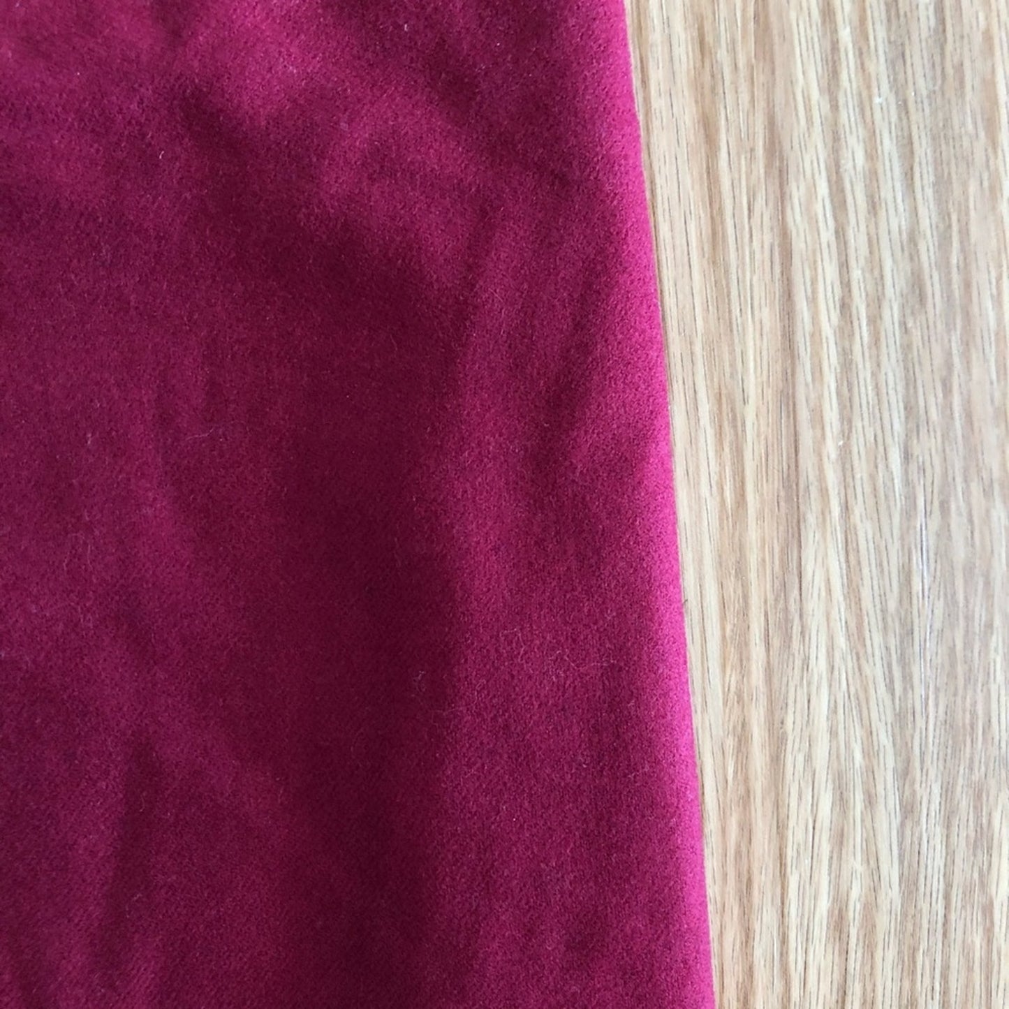 Pendleton Vintage Wool Red Burgundy Midi Pencil Skirt Womens 4