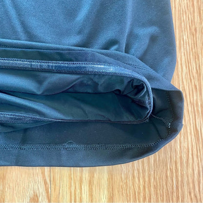 Chicos Basic Black Two Layer Tank Top Womens 1 Medium