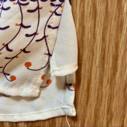 Chelsea & Violet Floral Cream Boho Tank Top Womens XSmall