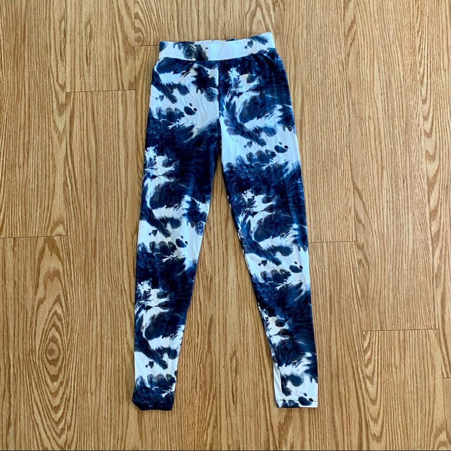 AQ-Sport Blue Tie-Dye Hoodie & Leggings Tracksuit Set Juniors Small