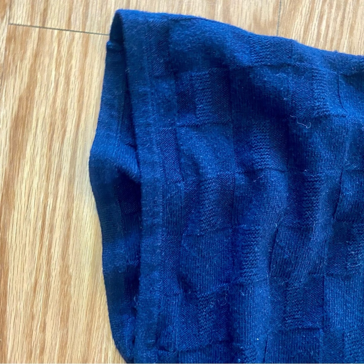 Draper James Blue Wool Cashmere Sweater Cardigan Womens Medium / Large