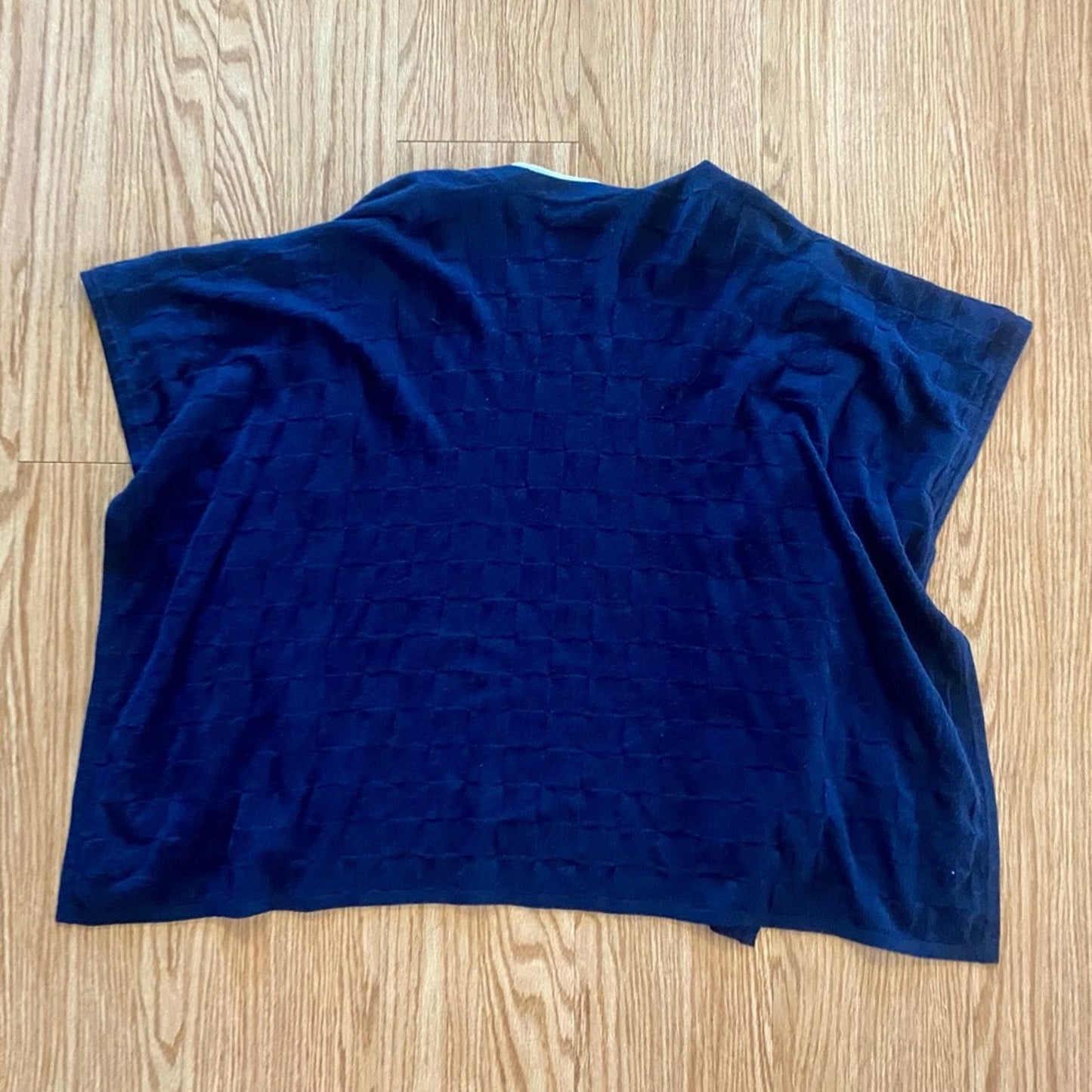 Draper James Blue Wool Cashmere Sweater Cardigan Womens Medium / Large