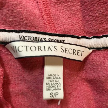 Victoria’s Secret Vintage Y2K Pink Sequin LOVE Hoodie Womens Small