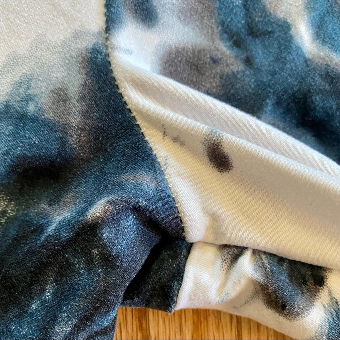 AQ-Sport Blue Tie-Dye Hoodie & Leggings Tracksuit Set Juniors Small